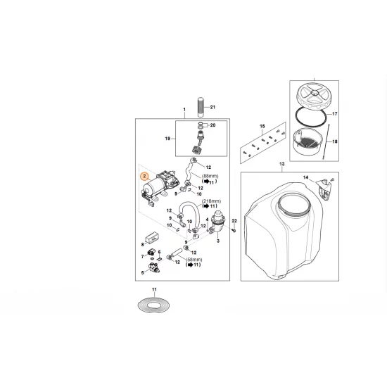 STIHL  Pompa 4854 700 5600